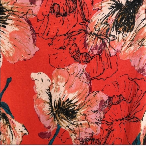 FREE PEOPLE/ Printed Birds Of Paradise Top - Picture 3 of 5